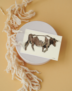 Cow Postcard from Azores Hand-drawn and printed on High Quality paper