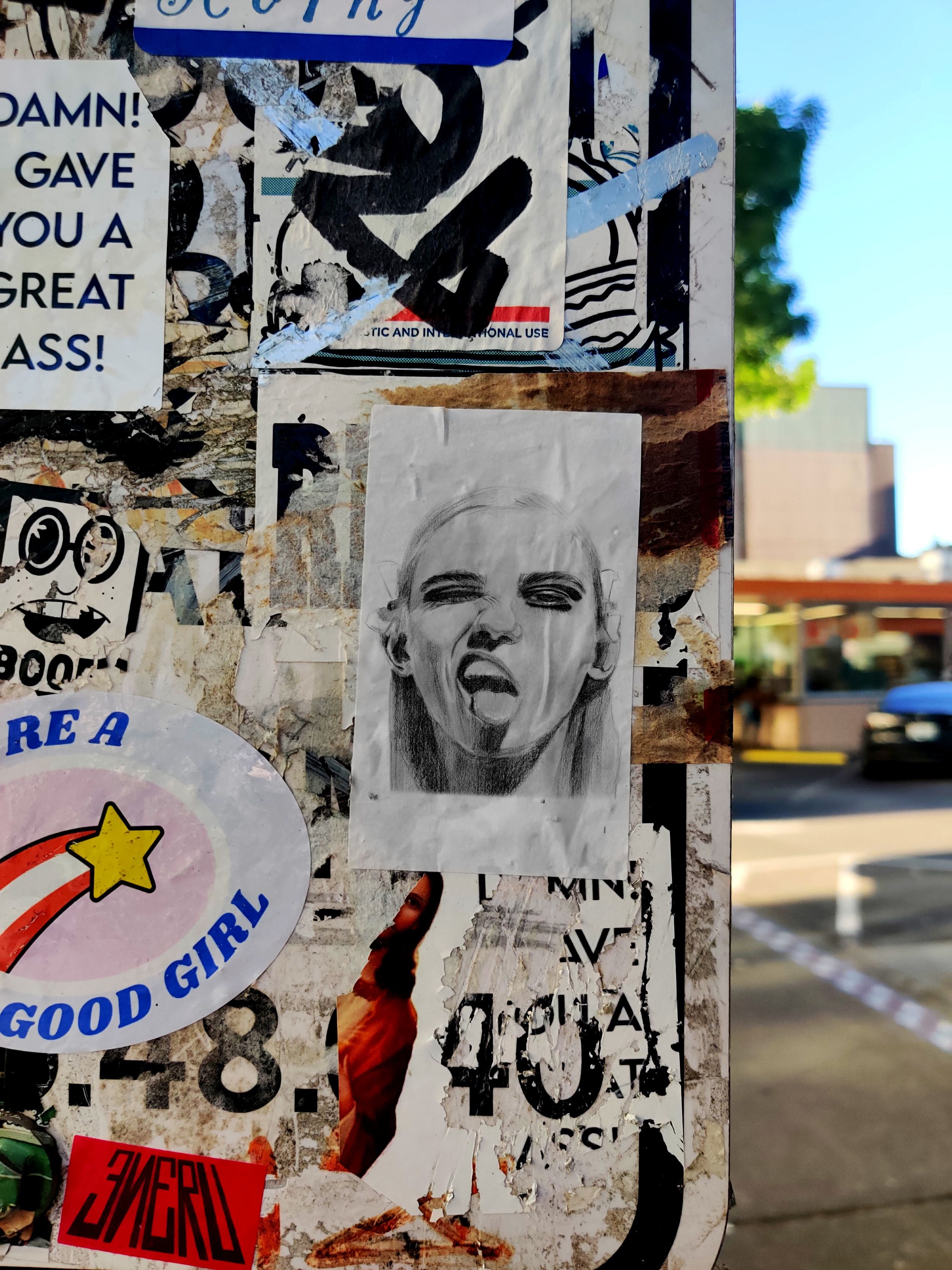 Girl With an Attitude Vinyl Sticker