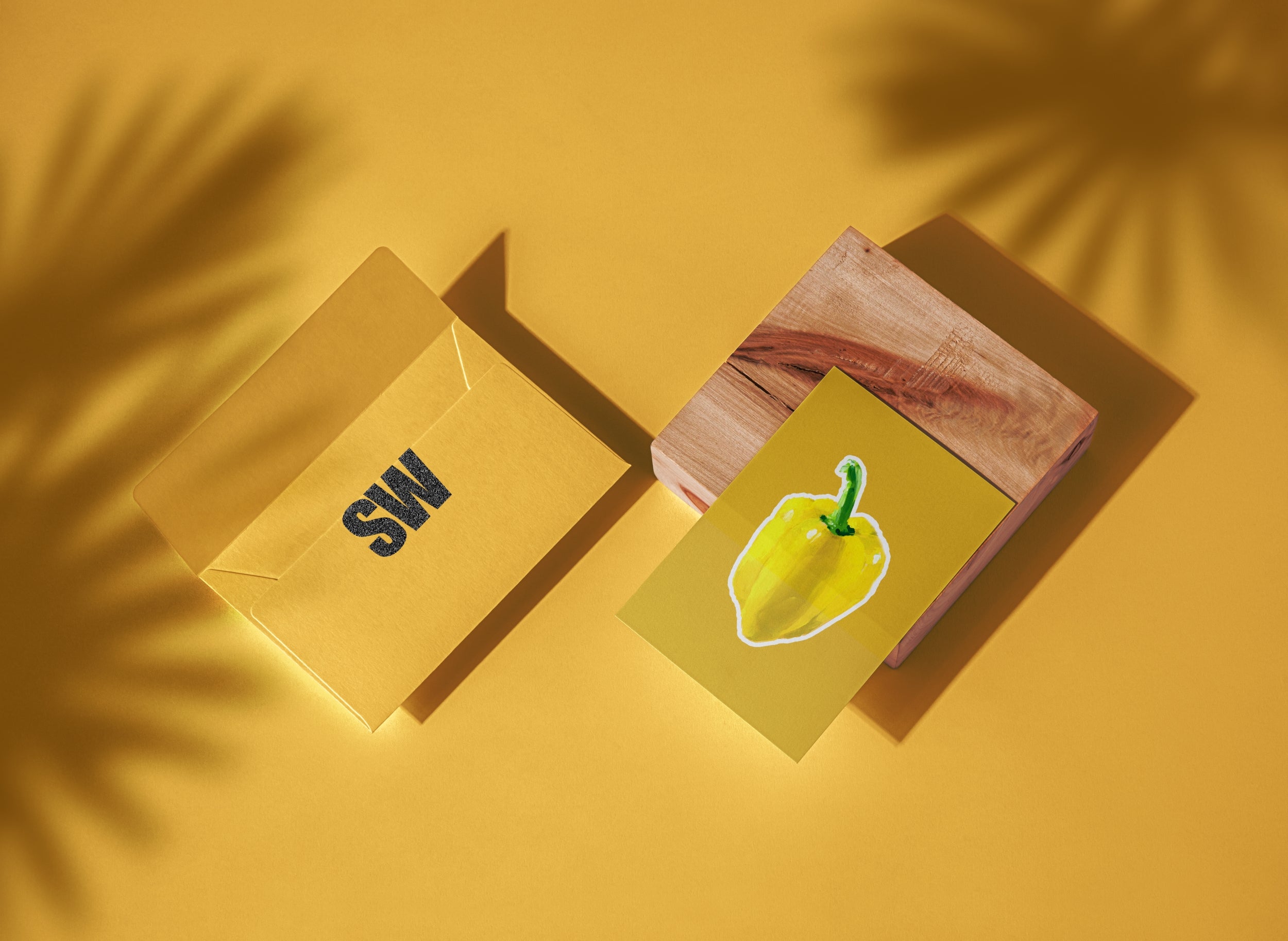 Yellow Bell Pepper Sticker (Statue Not Included)