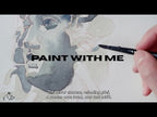 Welcome to this immersive 47-minute watercolor session where we bring Medusa to life on paper — from the first pencil stroke to the final shimmering highlights. Inspired by Greek mythology, this piece captures the haunting beauty and power of one of history's most iconic figures. 